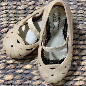 Mini Melissa + Jason Wu ballet flats